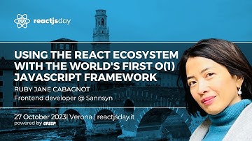 Using the React Ecosystem with the World