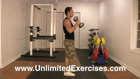 Free Weights - Dumbbell Burpee Curls