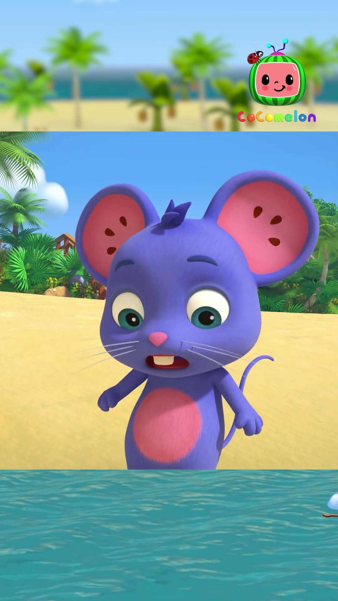 Treasure on the Beach! ? #CoComelon #AnimalTime #shorts