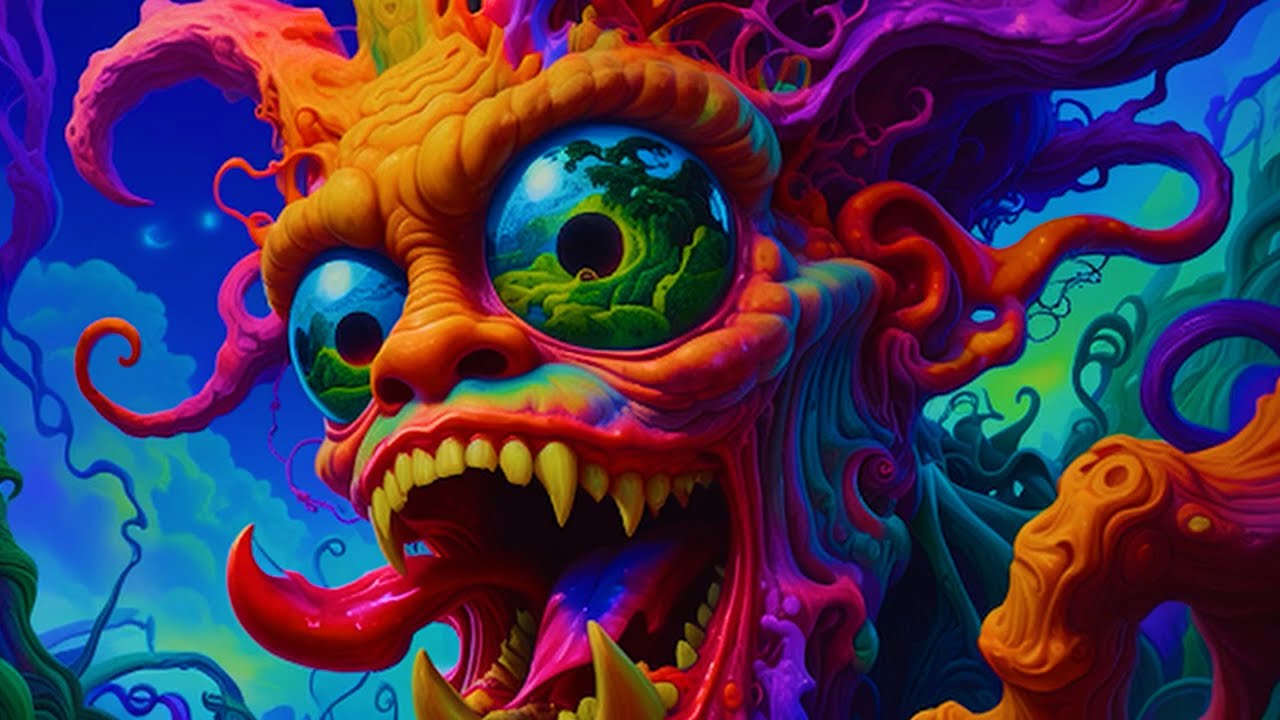 Mushroom Vision Psytrance 2026 🔮 | Trippy Mix & AI Psy Visuals