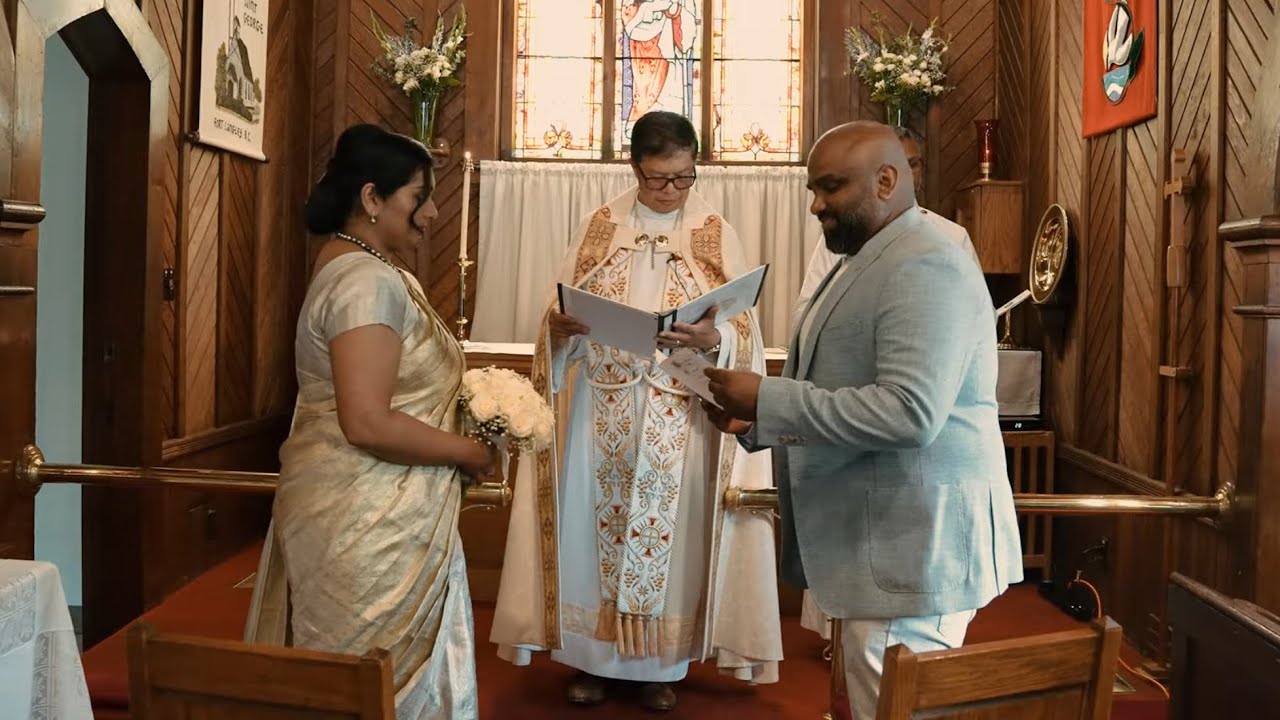 Civil Christian Wedding & Reception Highlights | Jeddy James & Elizabeth | Fort Langley BC, Canada