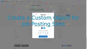 Create a Custom Object for Job Posting Sites