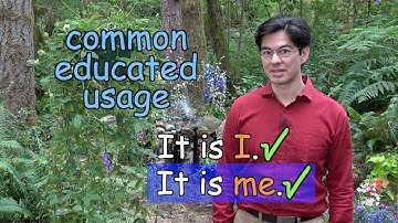Should we say "It is I" or "It is me"? Ask Cozy Grammar!
