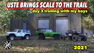 USTE 2021: They Bring Scale To The Trail - Fun Driving With My Boys