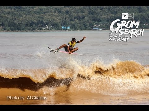  Indonesia  Pacitan Rip  Curl  Asia GromSearch 2013 