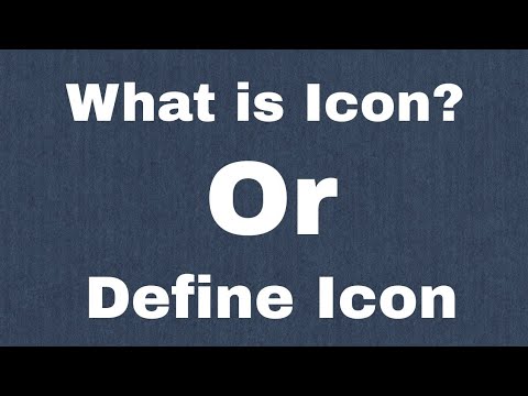 What is Icon? Or Define Icon #easylearneverything.1onlinefree