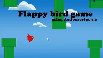Flappy Bird Game in Adobe Animate CC Using ActionScript 3.0