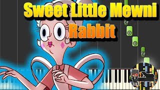 Video thumbnail of "Sweet Little Mewni Rabbit SONG - Star Vs The Forces Of Evil [Piano Tutorial]"