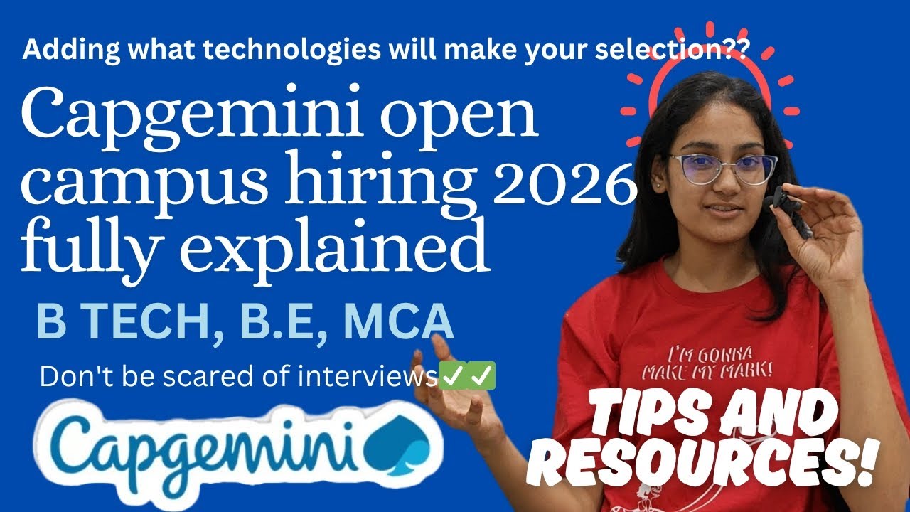 Capgemini full hiring process explained with questions 2026 | hiring ...
