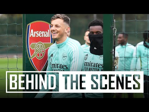 Fast pressing games, rondos & a mini-match | Behind the scenes at Arsenal training centre