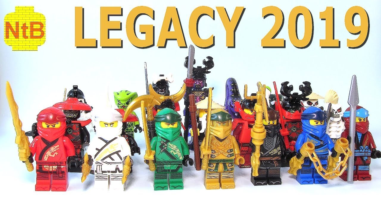 21 LEGO NINJAGO 2019 LEGACY MINIFIGURES 