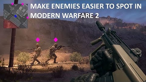 Modern Warfare 2 | Tips & Tricks | See enemies easier using these graphics settings!