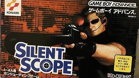 Silent Scope (サイレントスコープ) |  GBA gameplay 4K