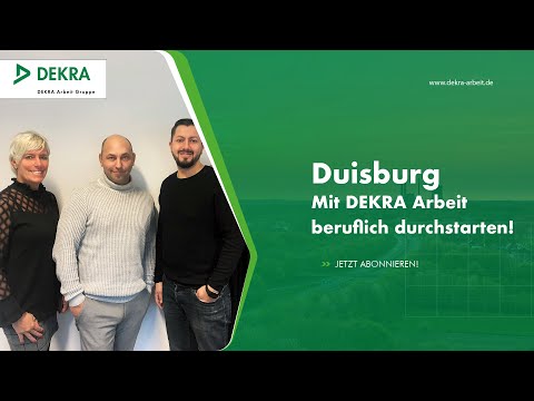 DEKRA Arbeit Duisburg - Starte mit uns durch!