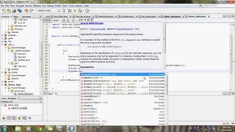 Socket programming in java _ Client Server Program in Java Using netbeans.mp4