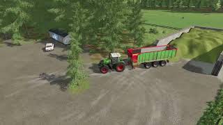 Farming Simulator 22 что выгоднее  тюки силоса или яма силоса!