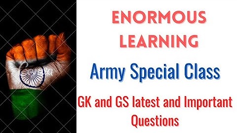 Army Gd Original Paper Question  // Gk & Gs By Rohit V
