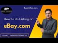 How to List product on Ebay.com