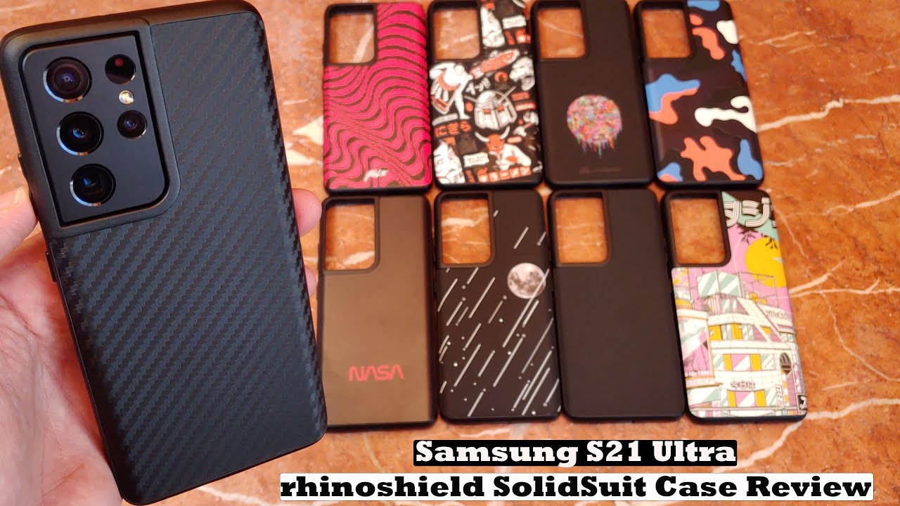 Samsung S21 Ultra rhinoshield SolidSuit Case Review: Be Unique! - YouTube