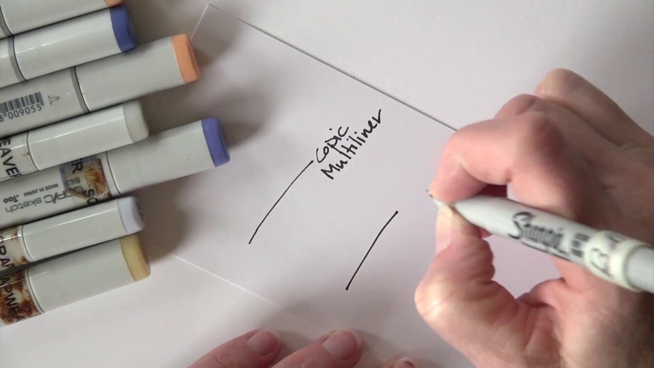 Testing Inks for Copic Compatibility