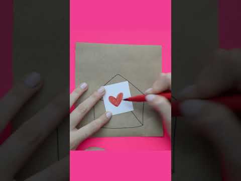 Como hacer una #carta de #amor para #novios, idea #fácil y #rápida 💗 #parati #art @DibujosYaye29