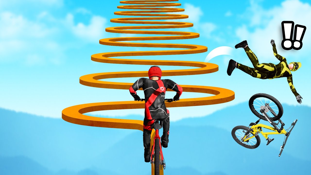 We Attempted an Impossible Tightrope in Descenders Wipeout!