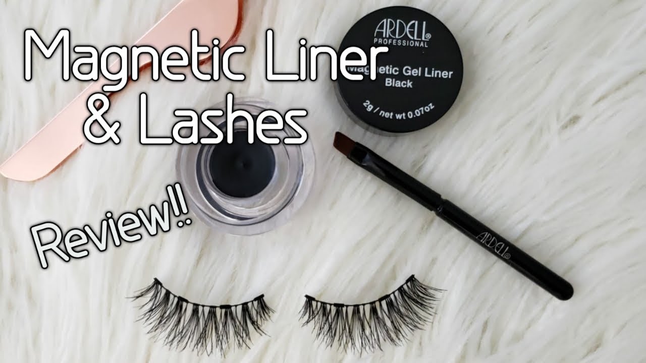 Magnetic Liner Lashes Review YouTube Magnetic Liner Lashes Review YouTube