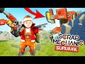 ПОБЕДИЛИ БОССА И ЗАЛУТАЛИ ОГРОМНУЮ ФАБРИКУ!! SCRAP MECHANIC SURVIVAL! - ДЕНЬ 8