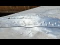 Cracked hull repair part 1