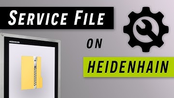 Creating a Service File on Heidenhain TNC620/TNC640