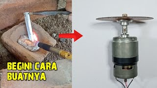 membuat kepala gerinda dari aluminium