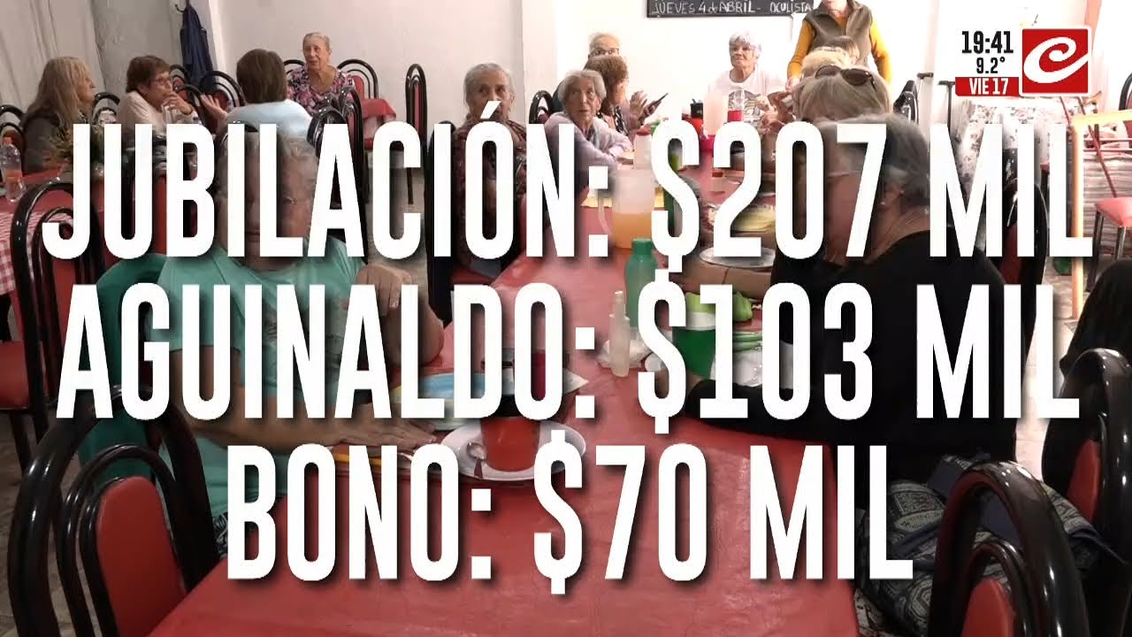 Atención jubilados: el Gobierno confirmó un nuevo bono - YouTube