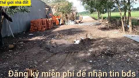 Bán đất thổ cư tân Bửu bến lức Long An.8,5 x 20