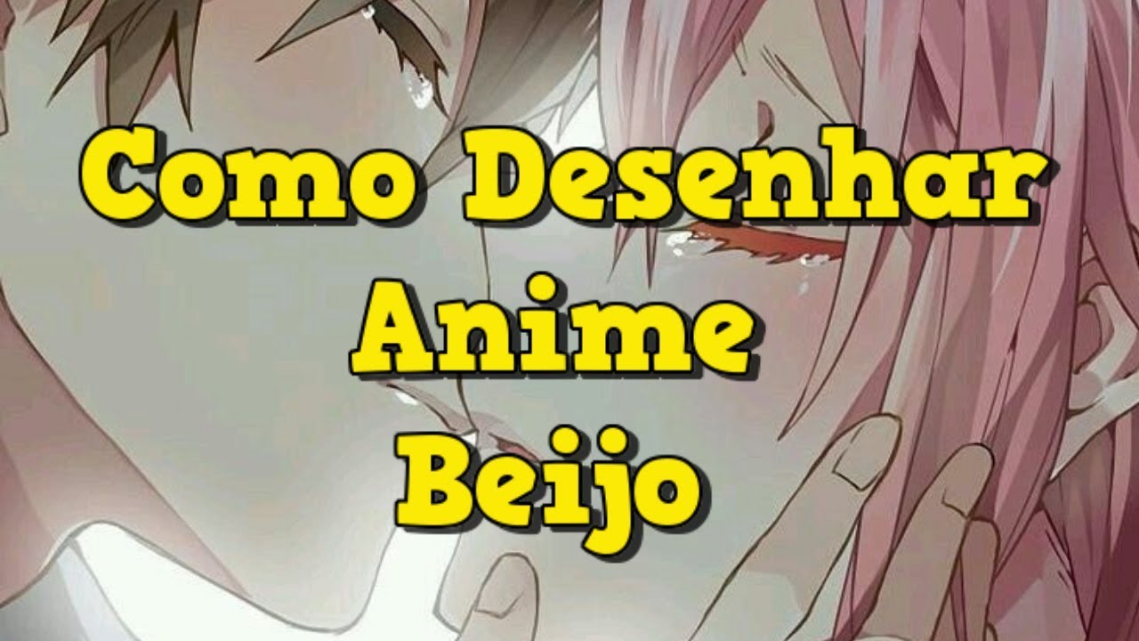 Como Desenhar Anime Beijo Passo a Passo 