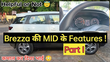 Brezza Facelift MID के Hidden Features | How to open all doors in Brezza Facelift | #brezza2022 |