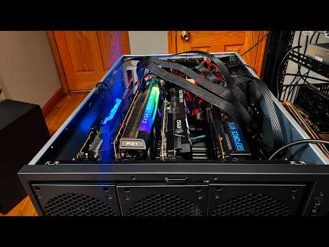 DIY AI Server Build: Quad RTX 3090's for LLM's!
