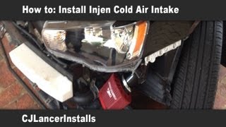 CJ Lancer  How To: Install Injen Cold Air Intake (NonVRX/GTS)