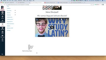 Embedding videos and documents into Canvas