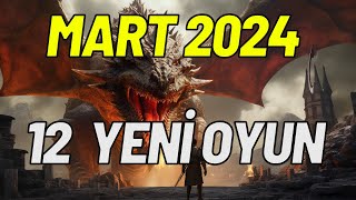 12 Yeni Oyun Mart 2024 Pc - Ps5 - Xbox S/X - Switch