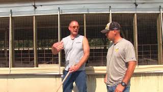 Manure Master Hog Barn trial