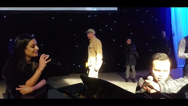 @Kodi Lee and Lea Michele- Shallow Rehearsal