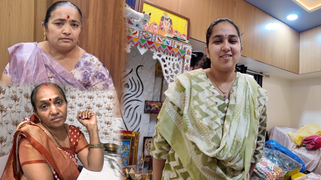 ભાભી નો કરયાવર અને કાકી ની વાત નો ઉકેલ | Popatbhai Family Vlogs  