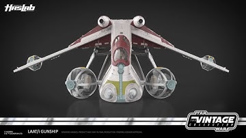 Behind the Design: STAR WARS The Vintage Collection LAAT/i HasLab