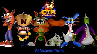Crash Team Racing - All Victory Theme