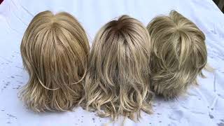 BELLE TRESS BLONDE WIG COLOR COMPARISON | Buttercream Blonde, Champagne With Apple Pie, Cake Batter