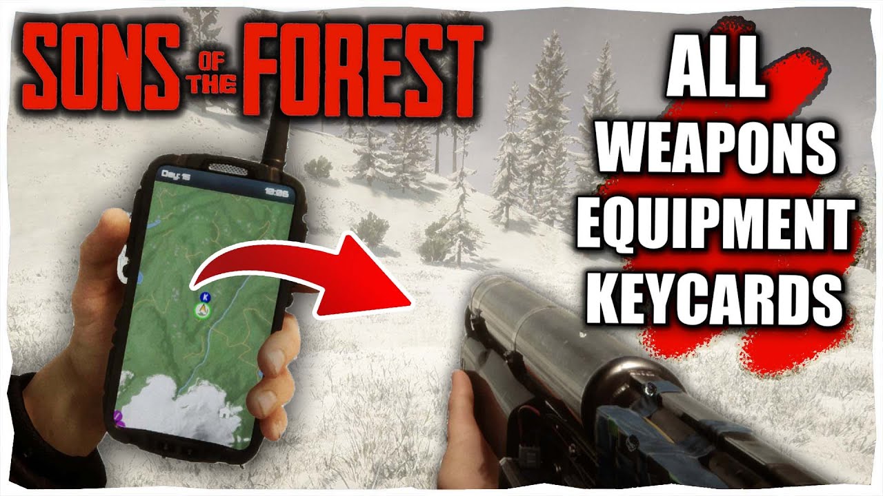 Sons Of The Forest - VIP Keycard Guide - GameSpot