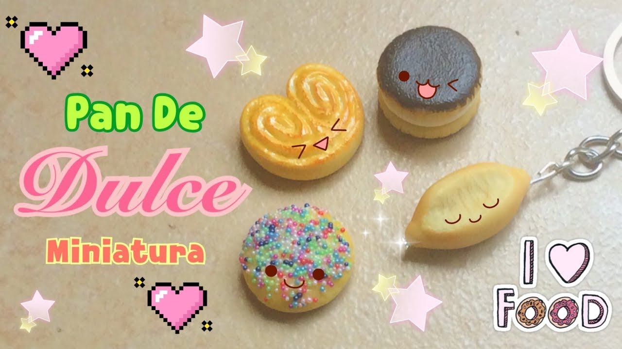 kawaii emoticons ¡ Haz Pan Miniatura ! / Como hacer pan de dulce / Pan Kawaii
