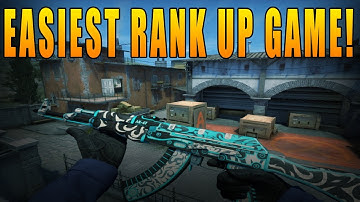 THE EASIEST RANK UP GAME! (CS:GO ROAD TO GLOBAL ELITE #75)