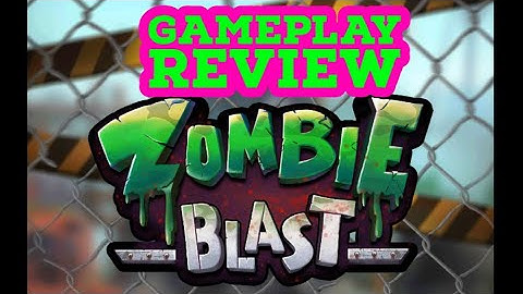 Zombie Blast - Match 3 Puzzle Adventure Game Review and Gameplay