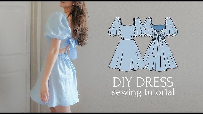 So Sew Easy Fit and Flare Dress pattern review by Danmar